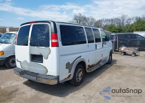 2008 Chevrolet Express Ls from USA, damaged, VIN 1GAHG35K981127449